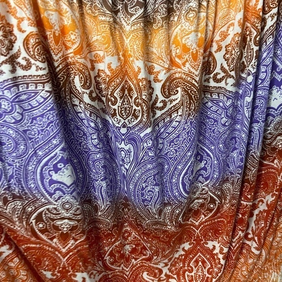 Lascana for Venus Off the shoulder Vibrant Colors Elastic Waist Size Lar… - Picture 3 of 10